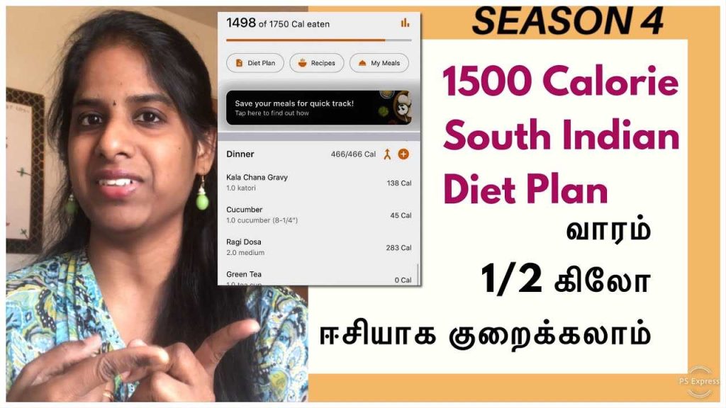 1500 Calorie Meal Plan For Weight Loss Tamil: Effective Tips