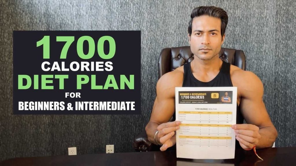 1700 Calorie Meal Plan For Weight Loss Vegetarian