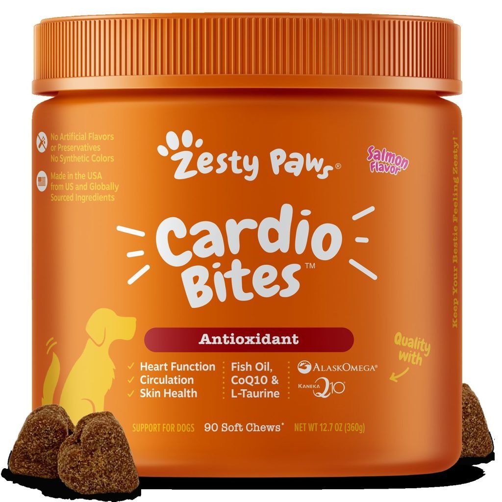 Zesty Paws Cardio Bites Benefits For Pets’ Heart Health