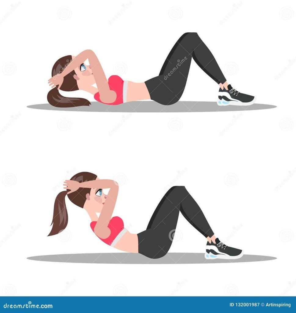 Effective Crunches Exercise For Girls To Build Core Strength