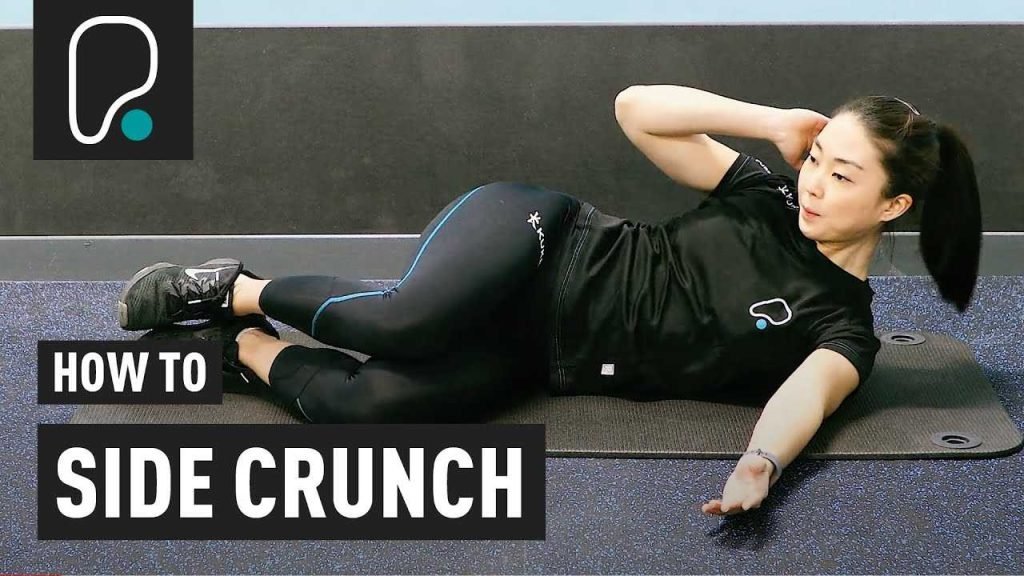 How To Do Side Crunches Exercise For Toned Obliques