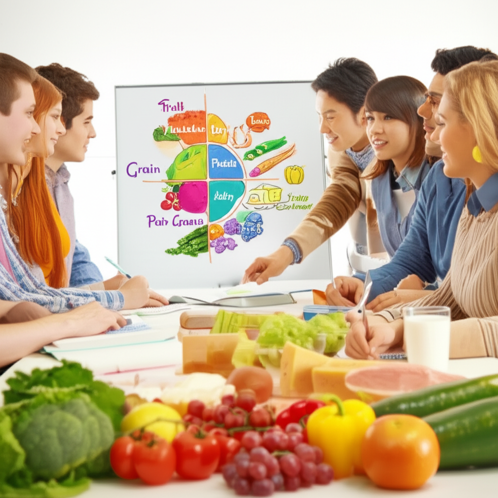 Generate a high-quality, relevant image prompt for an article about: What is Nutrition as a Course: