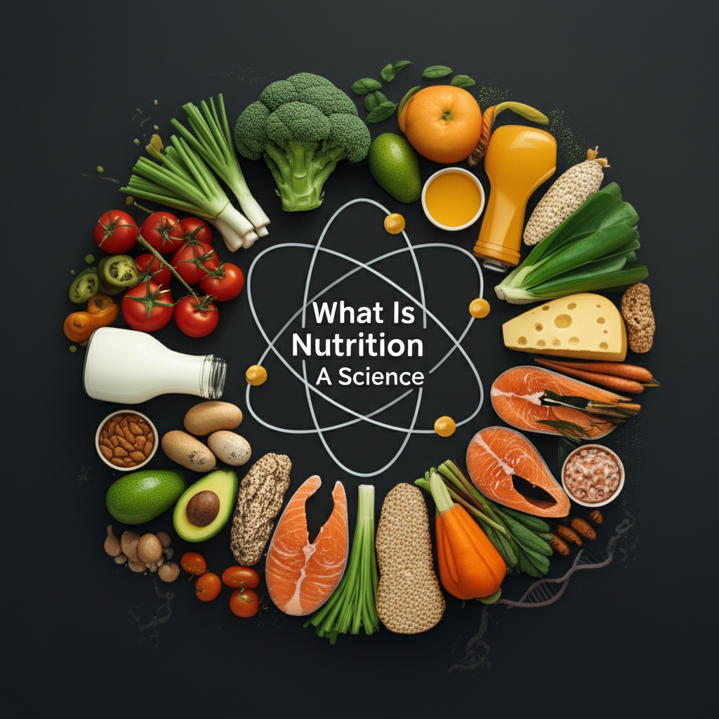 Generate a high-quality, relevant image prompt for an article about: What Is Nutrition As A Science: