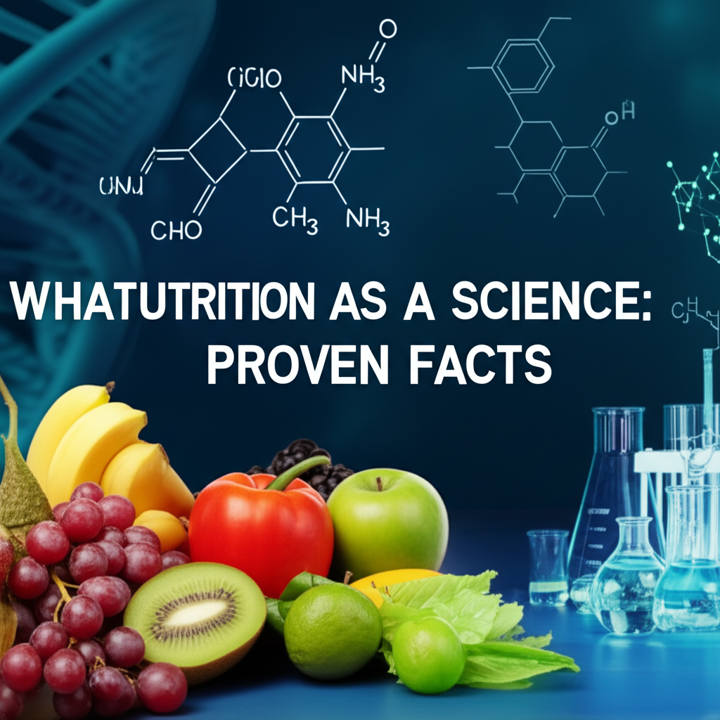 Generate a high-quality, relevant image prompt for an article about: What Is Nutrition As A Science: