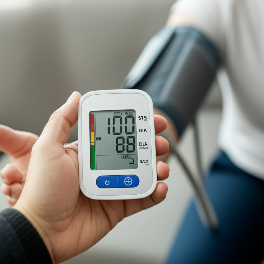 Generate a high-quality, relevant image prompt for an article about: How Weight Loss Affects Blood P