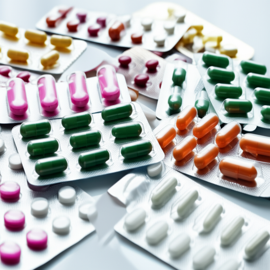 Generate a high-quality, relevant image prompt for an article about: What Are The Pills For Weight L