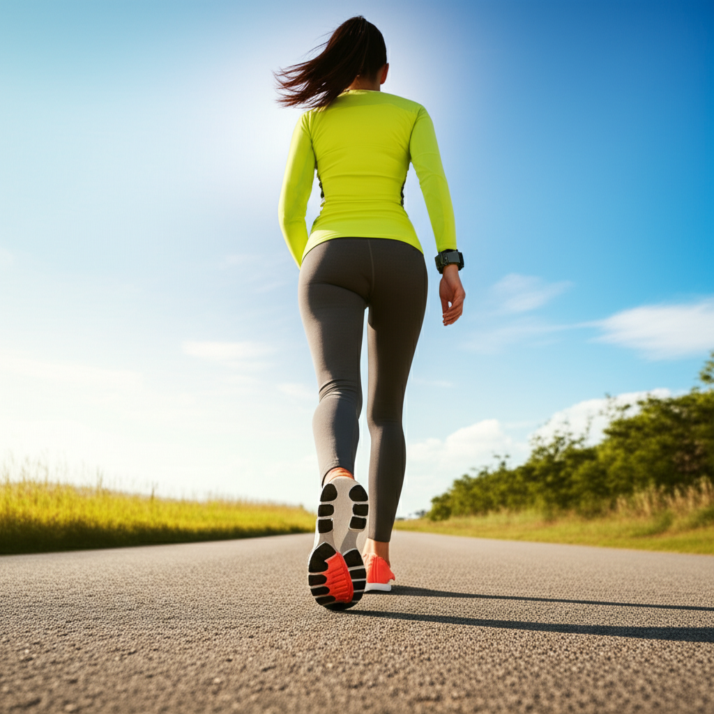 Generate a high-quality, relevant image prompt for an article about: Walk to Lose 3 Kgs: Effortless