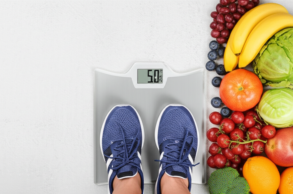 Generate a high-quality, relevant image prompt for an article about: How To Lose 5 Kgs In 2 Weeks: E