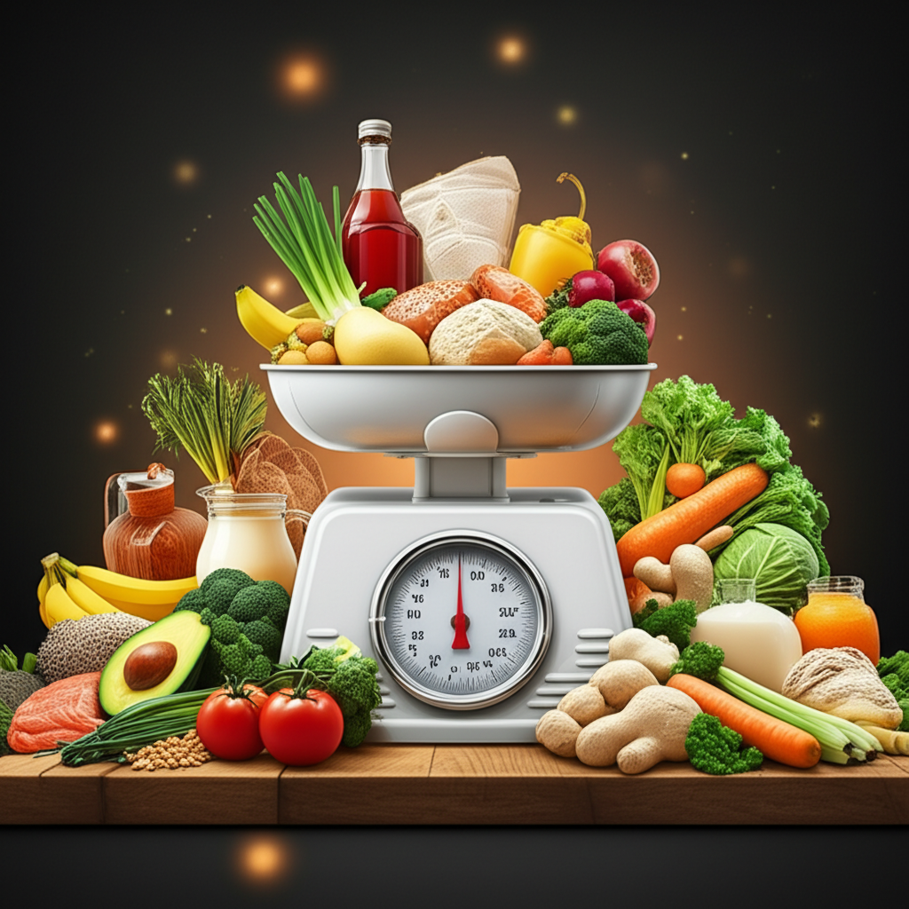 Generate a high-quality, relevant image prompt for an article about: How Many Calories Are In 1 Kg: