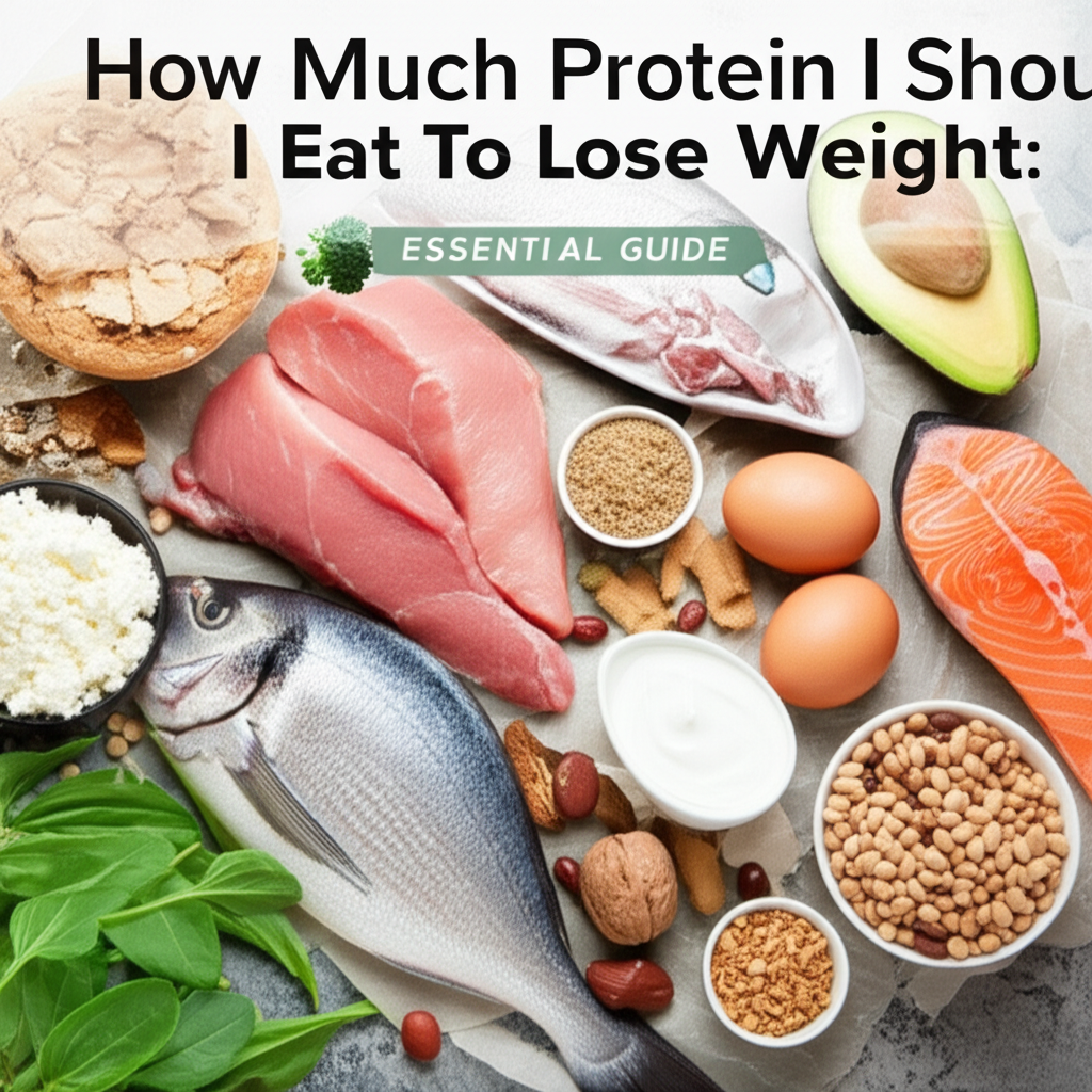 Generate a high-quality, relevant image prompt for an article about: How Much Protein Should I Eat T