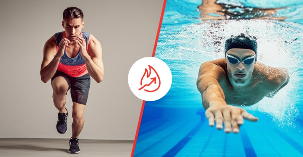Generate a high-quality, relevant image prompt for an article about: Which Exercise Burns More Calor