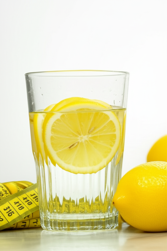 Generate a high-quality, relevant image prompt for an article about: Is Lemon Water Good For Weight