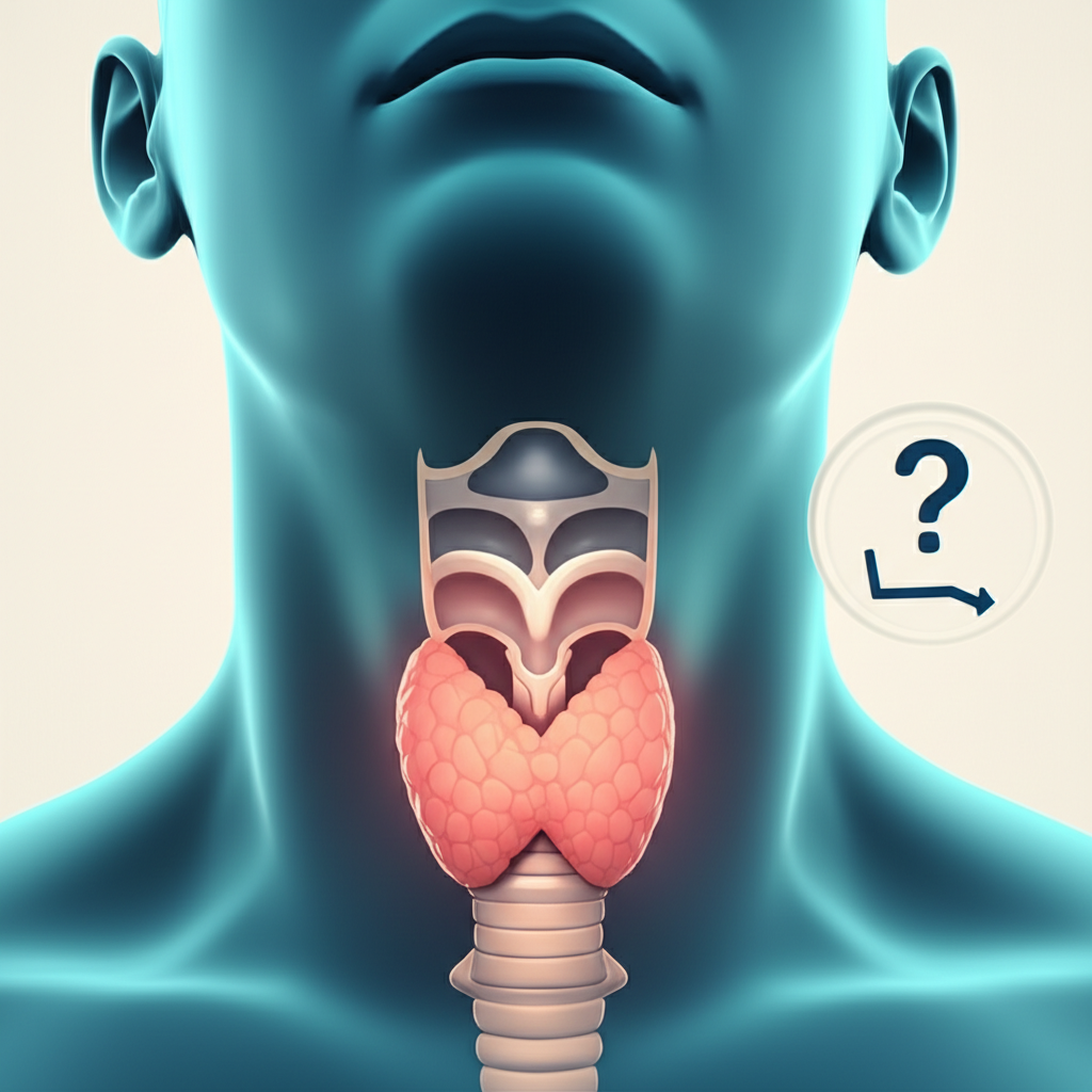 Generate a high-quality, relevant image prompt for an article about: Can Thyroid Cause Weight Loss I