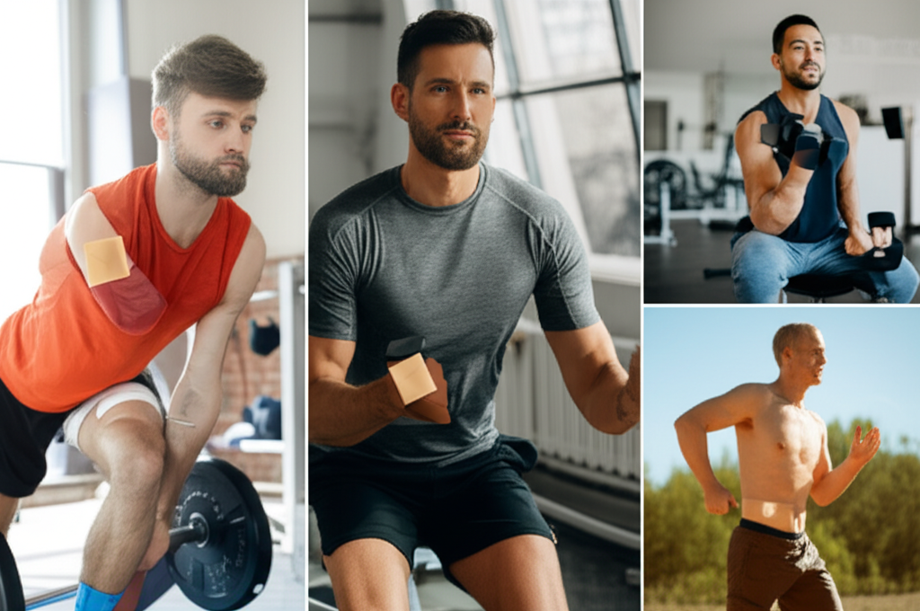 Generate a high-quality, relevant image prompt for an article about: Can Men Use Weight Loss Patches