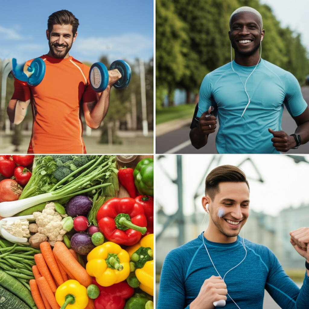 Generate a high-quality, relevant image prompt for an article about: How to Weight Loss Men: Essenti