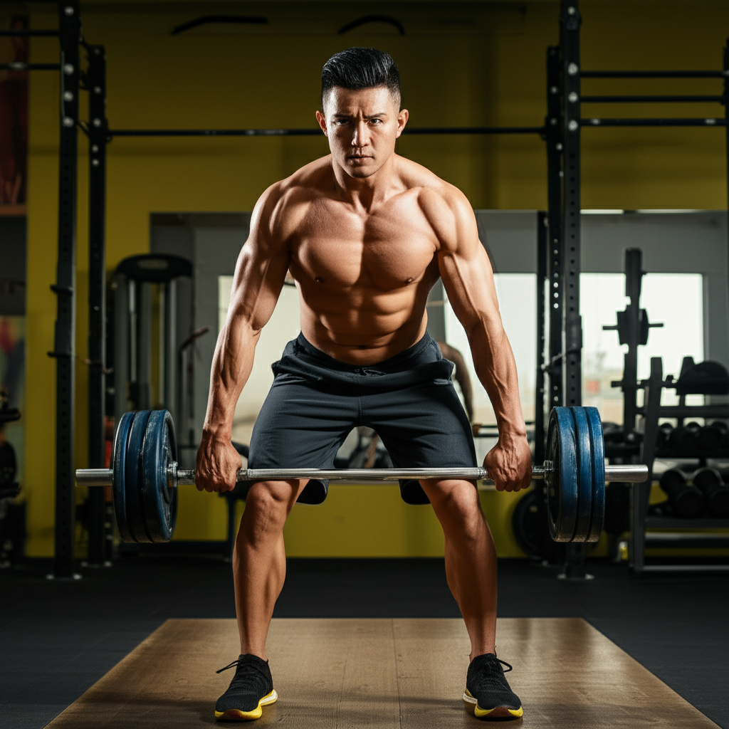 Generate a high-quality, relevant image prompt for an article about: Weight Loss for Men Workout: Pr