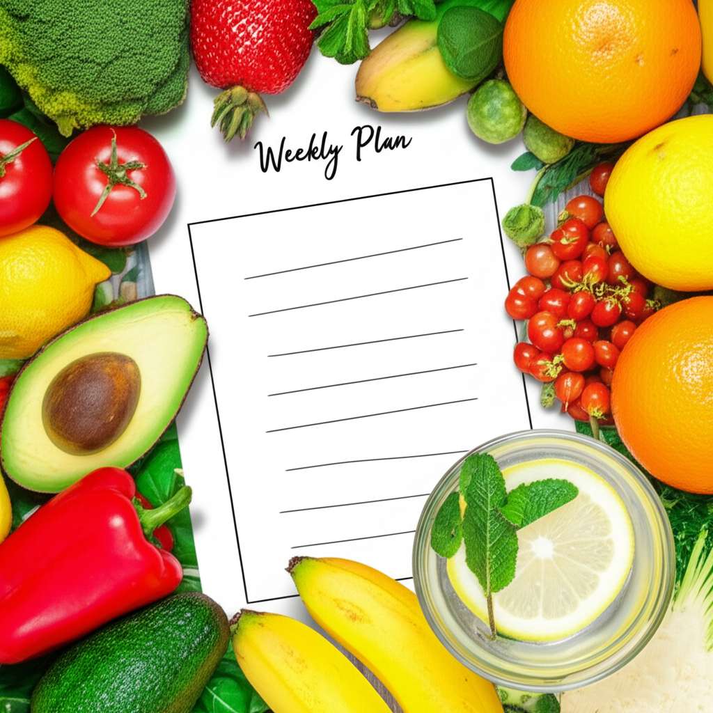 Generate a high-quality, relevant image prompt for an article about: 7 Day Detox Diet Plan: Effortle