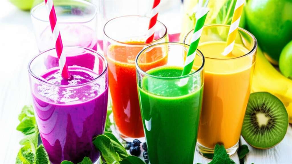 Generate a high-quality, relevant image prompt for an article about: 21 Day Smoothie Diet Plan: Esse