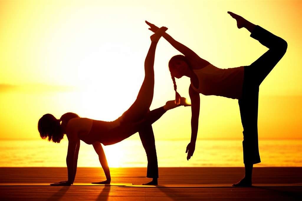 Generate a high-quality, relevant image prompt for an article about: 5 Morning Yoga Exercises: Effor