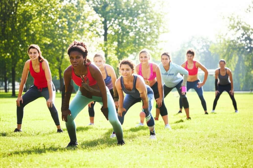 Generate a high-quality, relevant image prompt for an article about: 10 Best Morning Workouts For Fa
