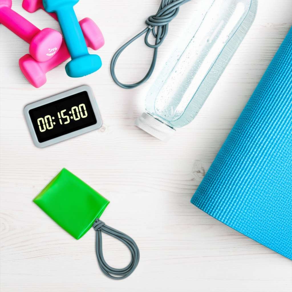 Generate a high-quality, relevant image prompt for an article about: 15 Morning Full Body Workouts:
