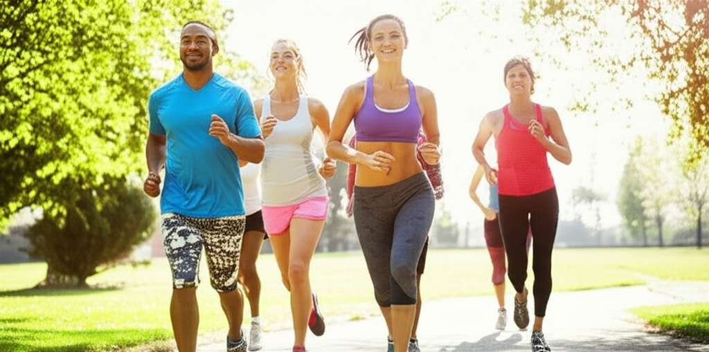 Generate a high-quality, relevant image prompt for an article about: 15 Morning Cardio Workouts: Bur