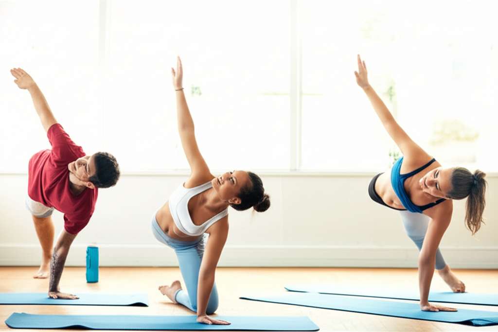 Generate a high-quality, relevant image prompt for an article about: 20 Morning Home Exercises: Effo
