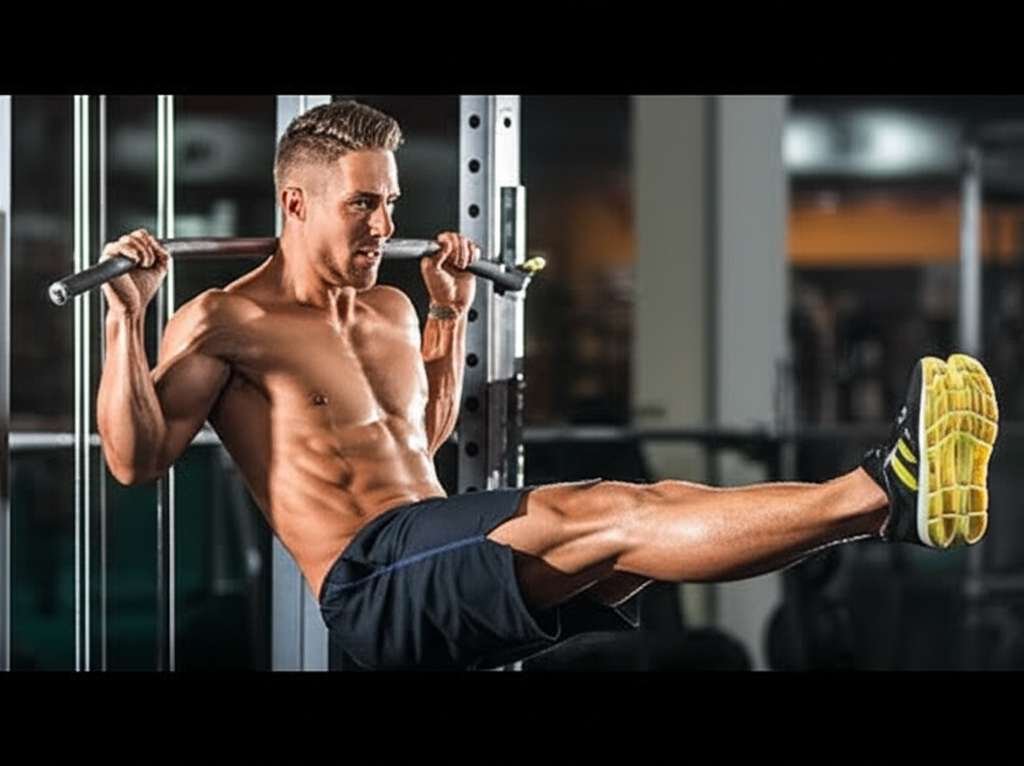 Generate a high-quality, relevant image prompt for an article about: 10 Ab Workouts For Men: Essenti