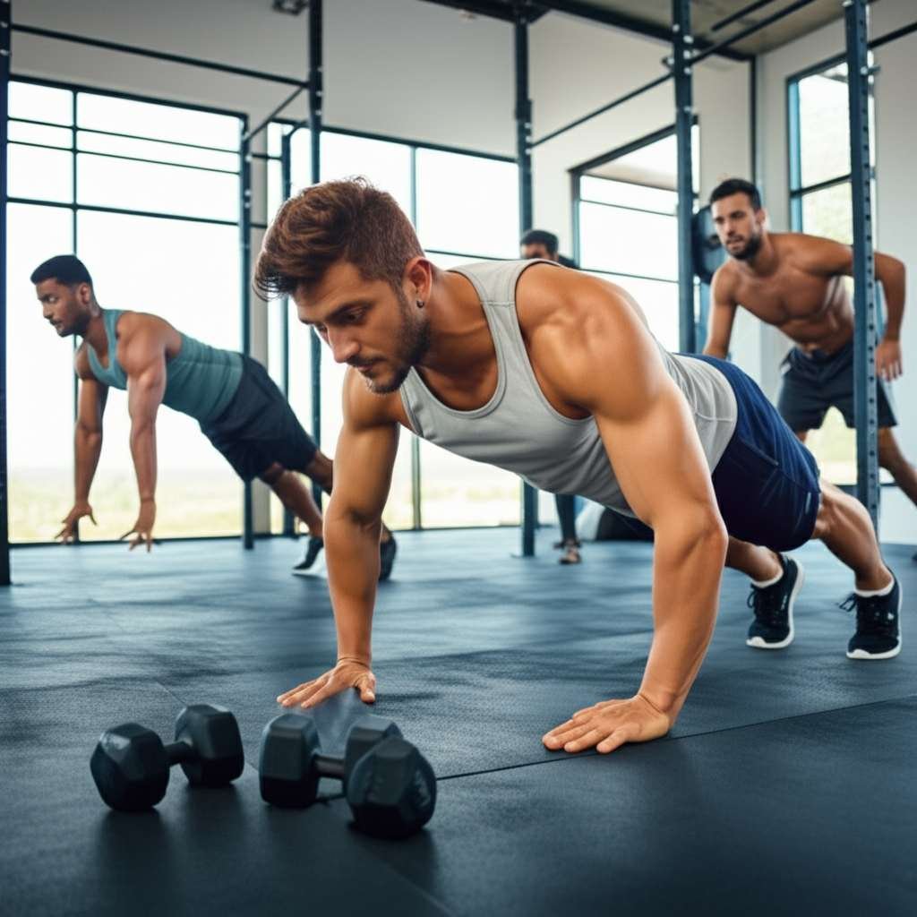Generate a high-quality, relevant image prompt for an article about: 20 Best Fat Burning Exercises F