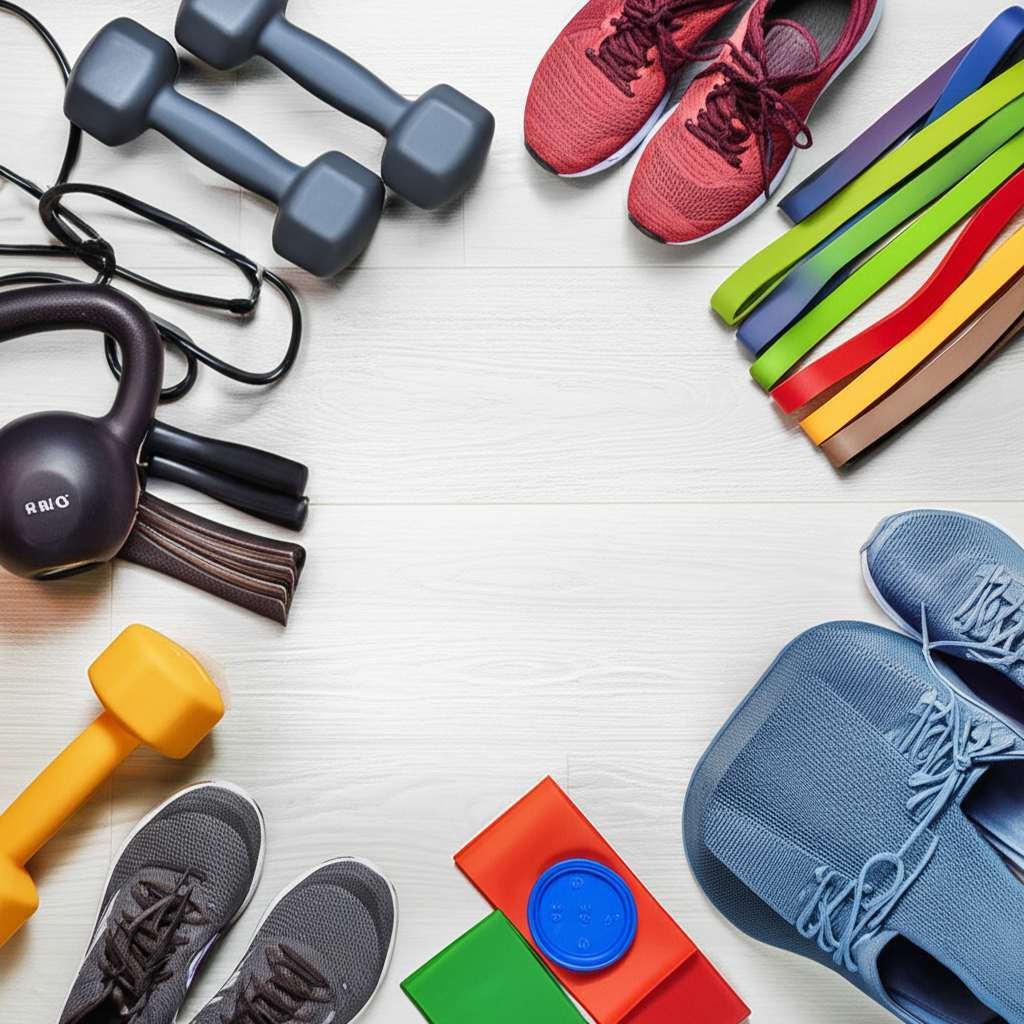 Generate a high-quality, relevant image prompt for an article about: 10 Best Home Workouts For Fat L
