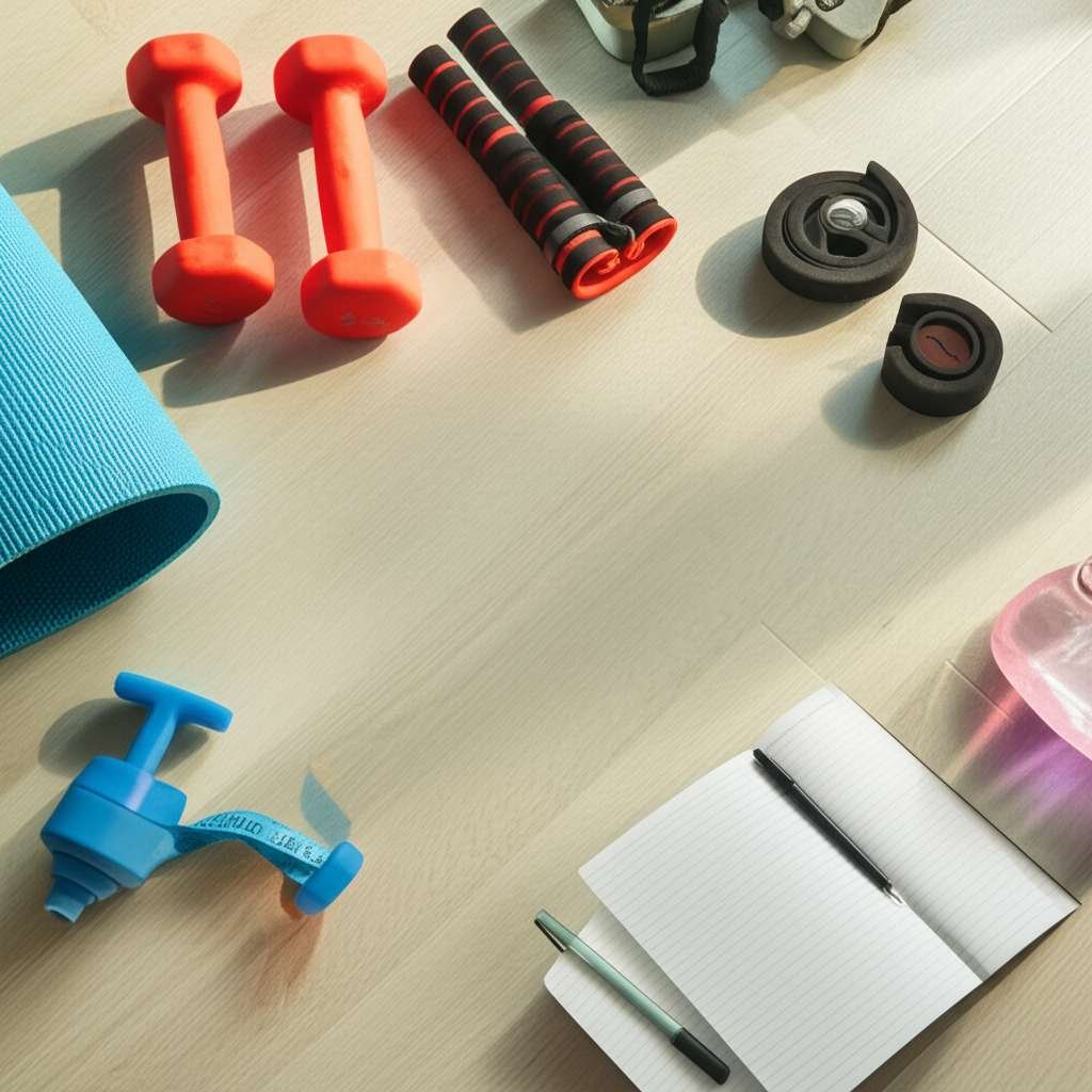 Generate a high-quality, relevant image prompt for an article about: 10 Home Workouts To Lose Weight
