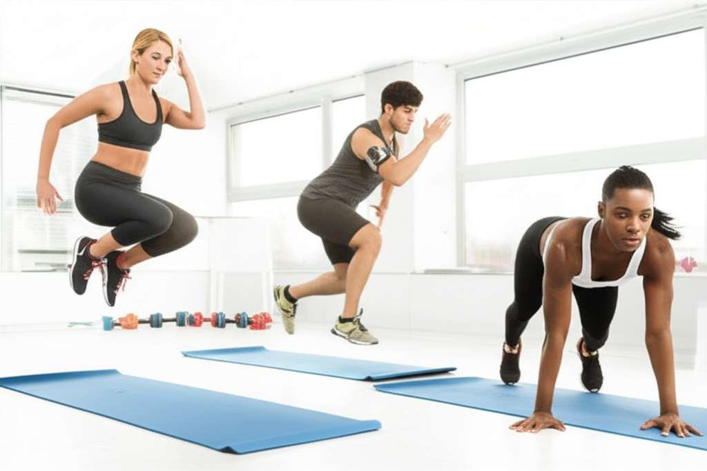 Generate a high-quality, relevant image prompt for an article about: 20 Cardio Home Workouts To Burn