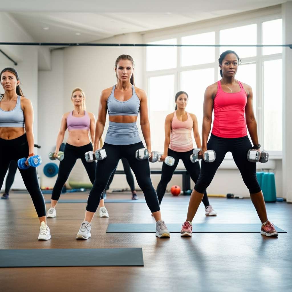 Generate a high-quality, relevant image prompt for an article about: 20 Strength Training Home Worko