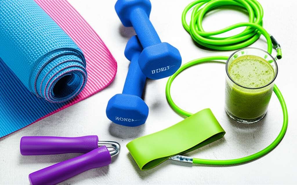 Generate a high-quality, relevant image prompt for an article about: 5 Simple Exercises To Lose Bell