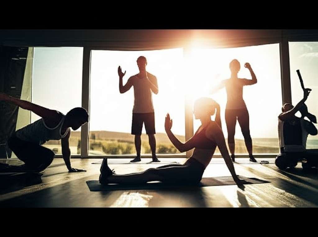 Generate a high-quality, relevant image prompt for an article about: 5 Morning Exercises For Effortl
