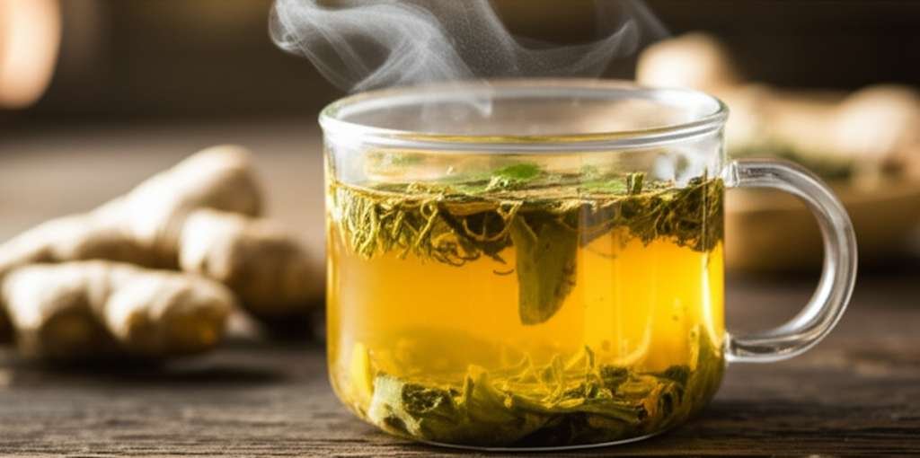 Generate a high-quality, relevant image prompt for an article about: 12 Best Herbal Teas For Fatty L
