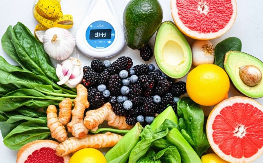 Generate a high-quality, relevant image prompt for an article about: 15 Detox Foods For Fatty Liver:
