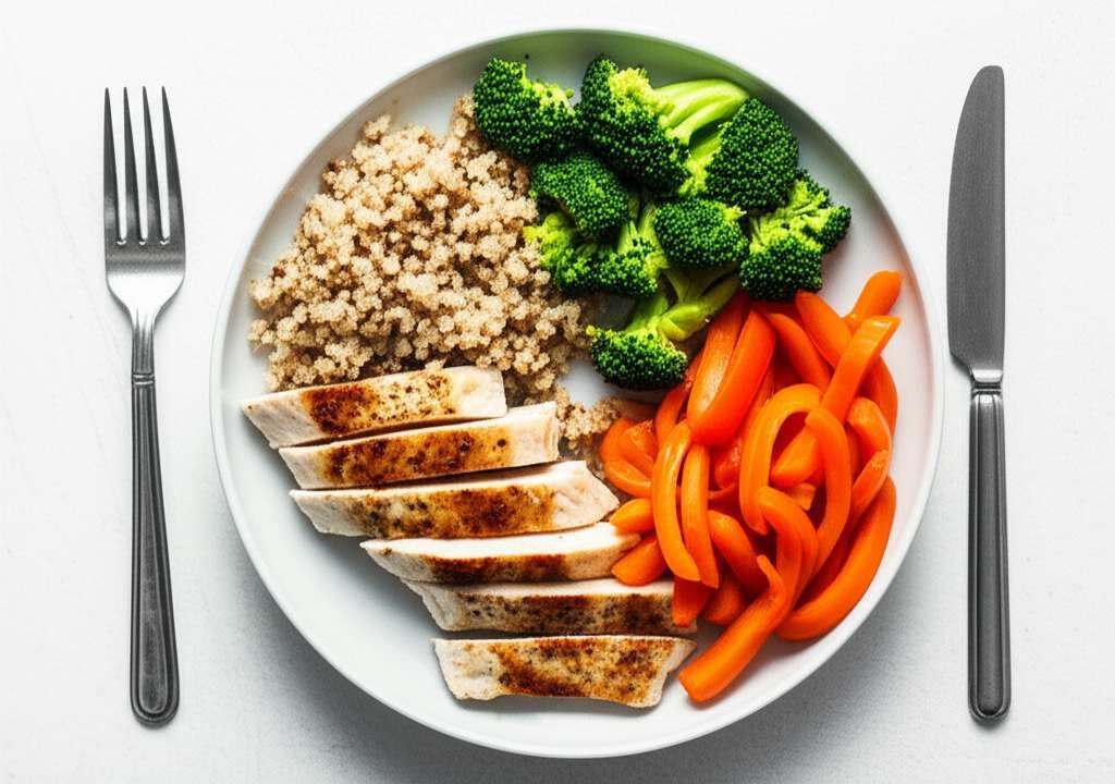Generate a high-quality, relevant image prompt for an article about: What Is The Best Meal Plan For