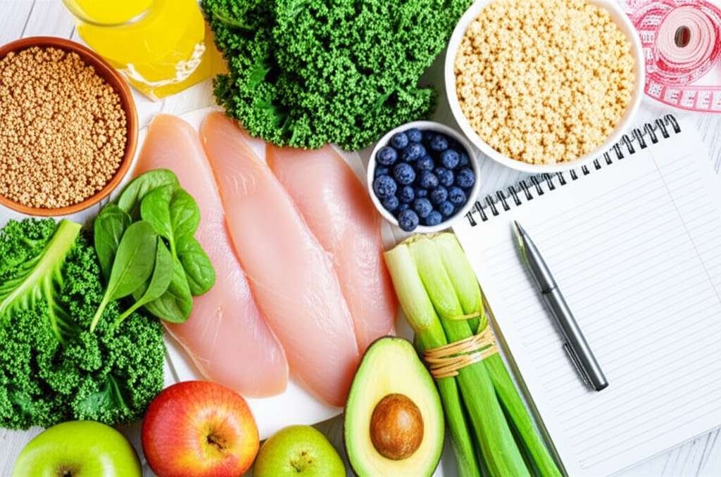 Generate a high-quality, relevant image prompt for an article about: What Is The Best Meal Plan For