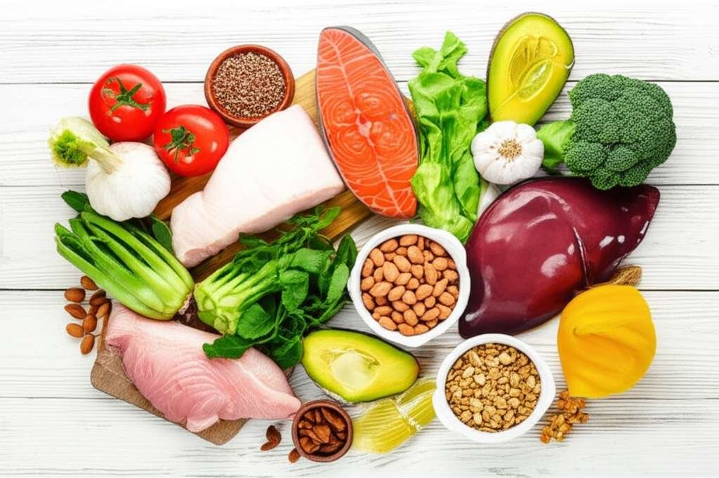 Generate a high-quality, relevant image prompt for an article about: What Foods Help Burn Fat In Fat