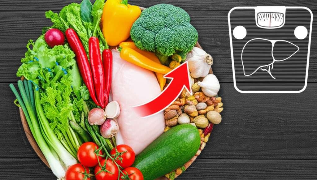 Generate a high-quality, relevant image prompt for an article about: Which Diet Is Best For Fatty Li