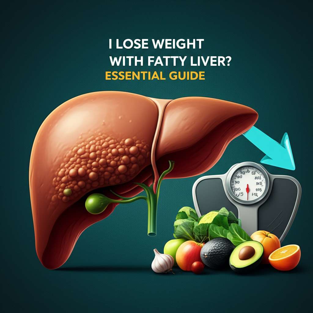 Generate a high-quality, relevant image prompt for an article about: Can I Lose Weight With Fatty Li