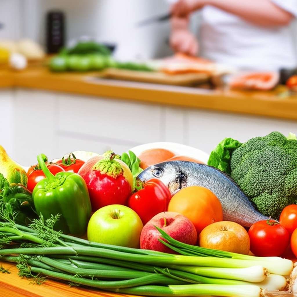 Generate a high-quality, relevant image prompt for an article about: How To Plan Meals For Fatty Liv