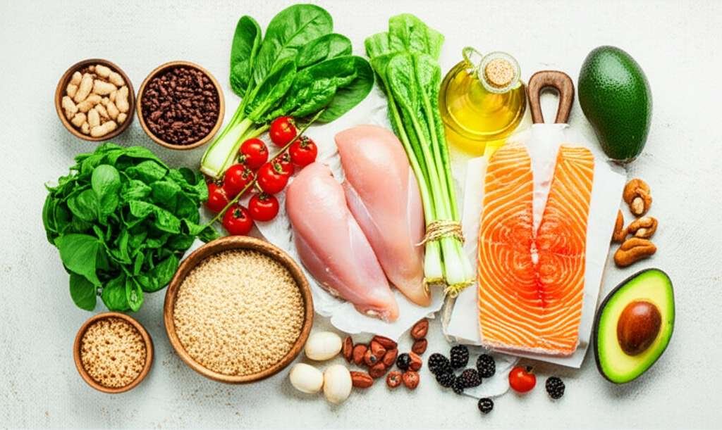 Generate a high-quality, relevant image prompt for an article about: What Groceries To Buy For Fatty