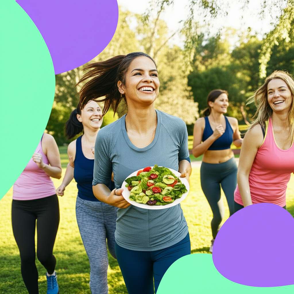 Generate a high-quality, relevant image prompt for an article about: How To Lose Weight With PCOS Fa