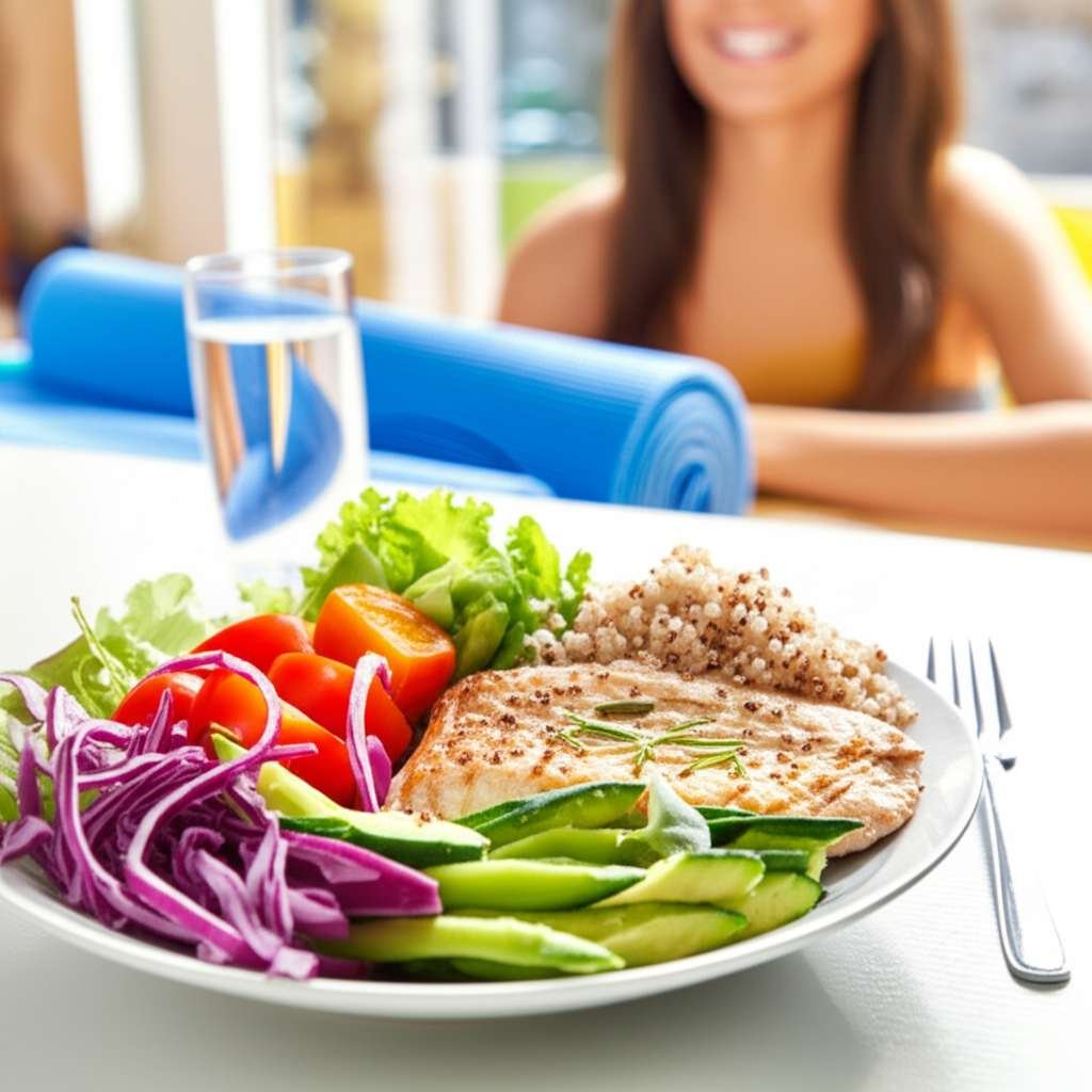 Generate a high-quality, relevant image prompt for an article about: How To Lose Weight With PCOS An