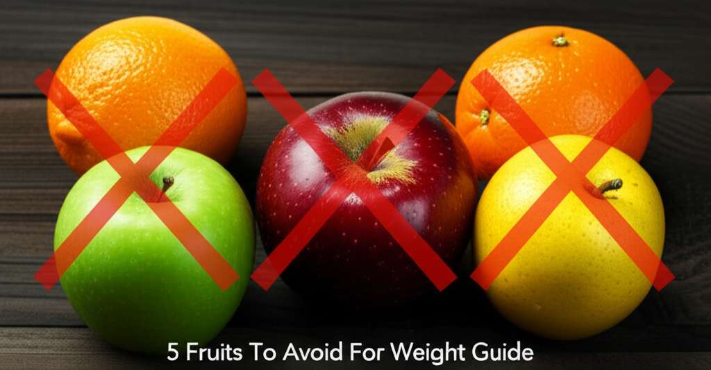 Generate a high-quality, relevant image prompt for an article about: 5 Fruits To Avoid For Weight Lo