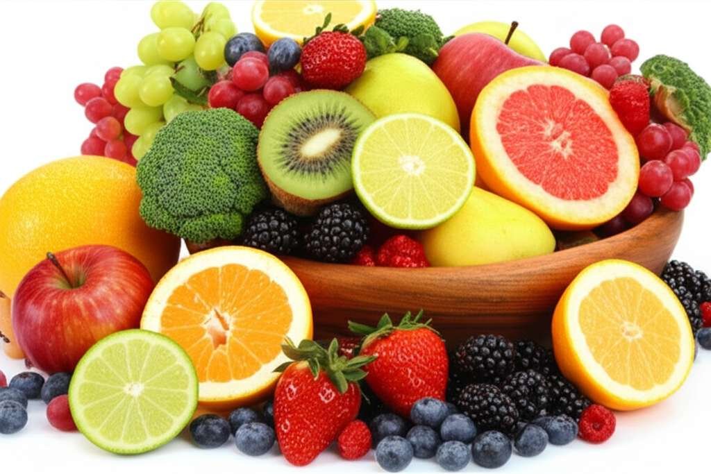 Generate a high-quality, relevant image prompt for an article about: Top 10 Best Fruits For Weight L
