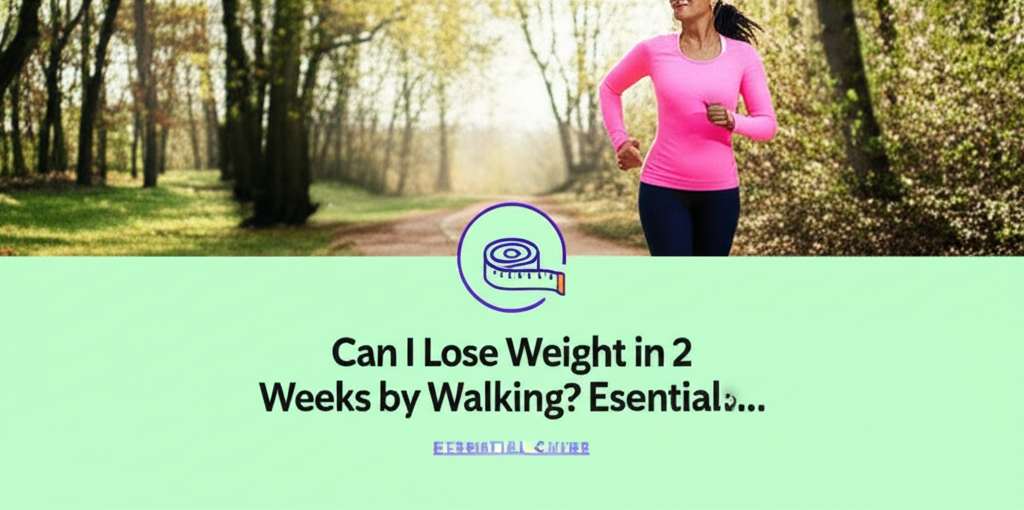 Generate a high-quality, relevant image prompt for an article about: Can I Lose Weight in 2 Weeks by