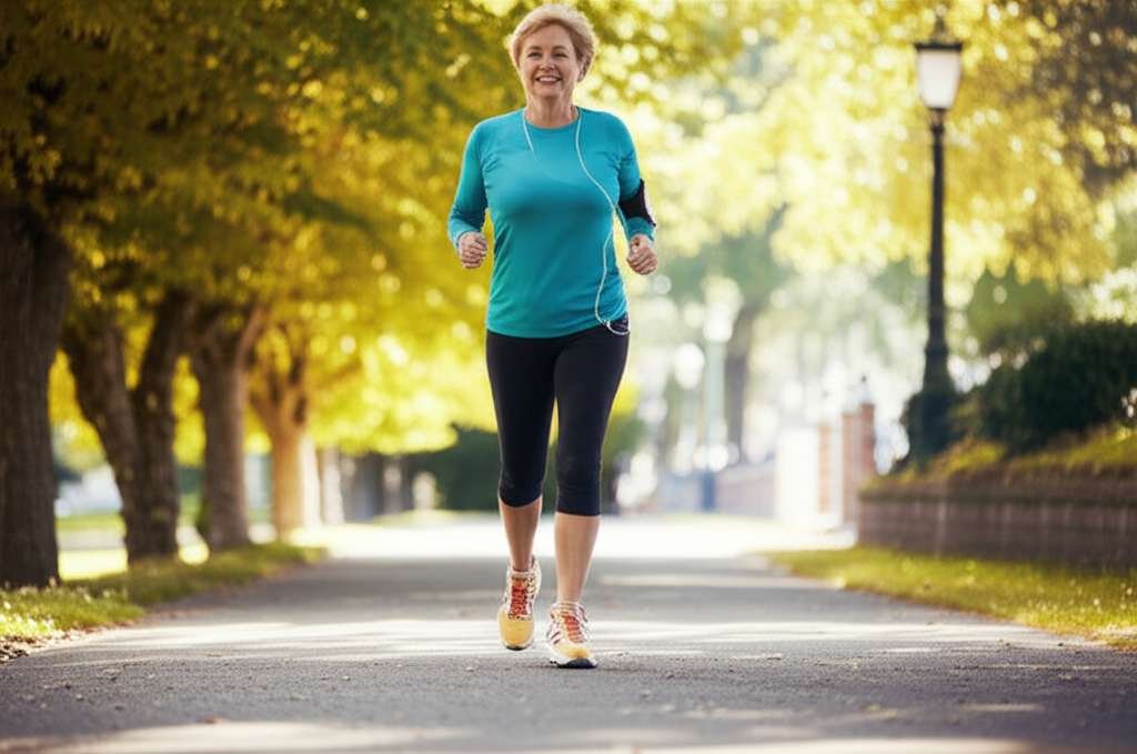Generate a high-quality, relevant image prompt for an article about: Can I Lose Weight By Walking 3